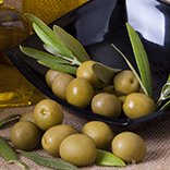 black olive, extra olive oil 